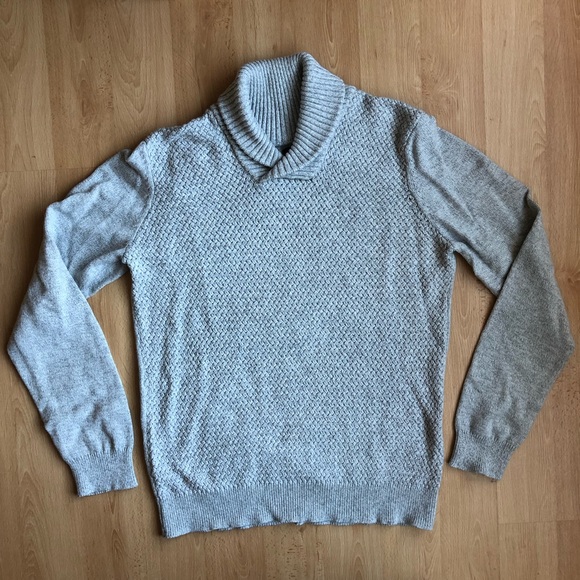 RW & CO. Shawl Neck Sweater - Picture 1 of 11